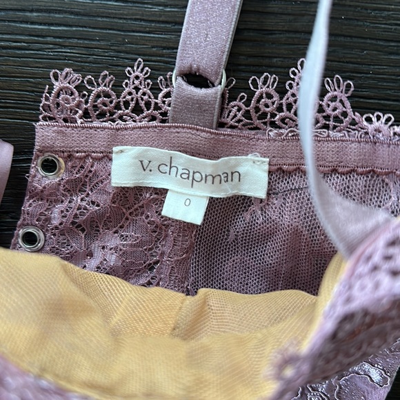 V. Chapman -  Peony Dress in elderberry - Picture 7 of 8